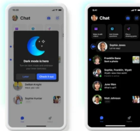 深色模式MessengerKids将提供新的语音效果