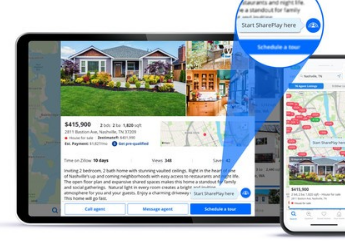 2月21日Zillow在iPhone和iPad上增加了对SharePlay的支持