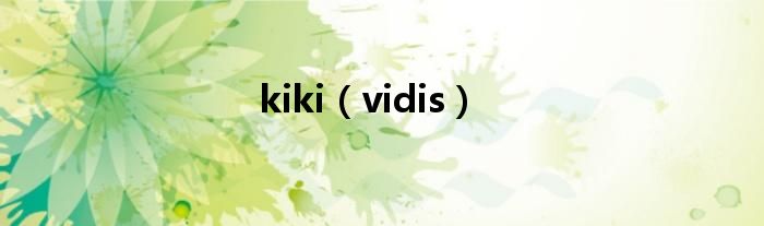 kiki（vidis）