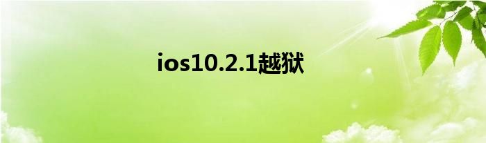 ios10.2.1越狱