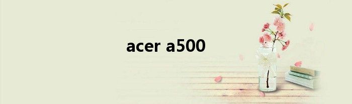 acer a500