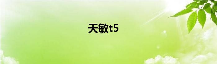 天敏t5